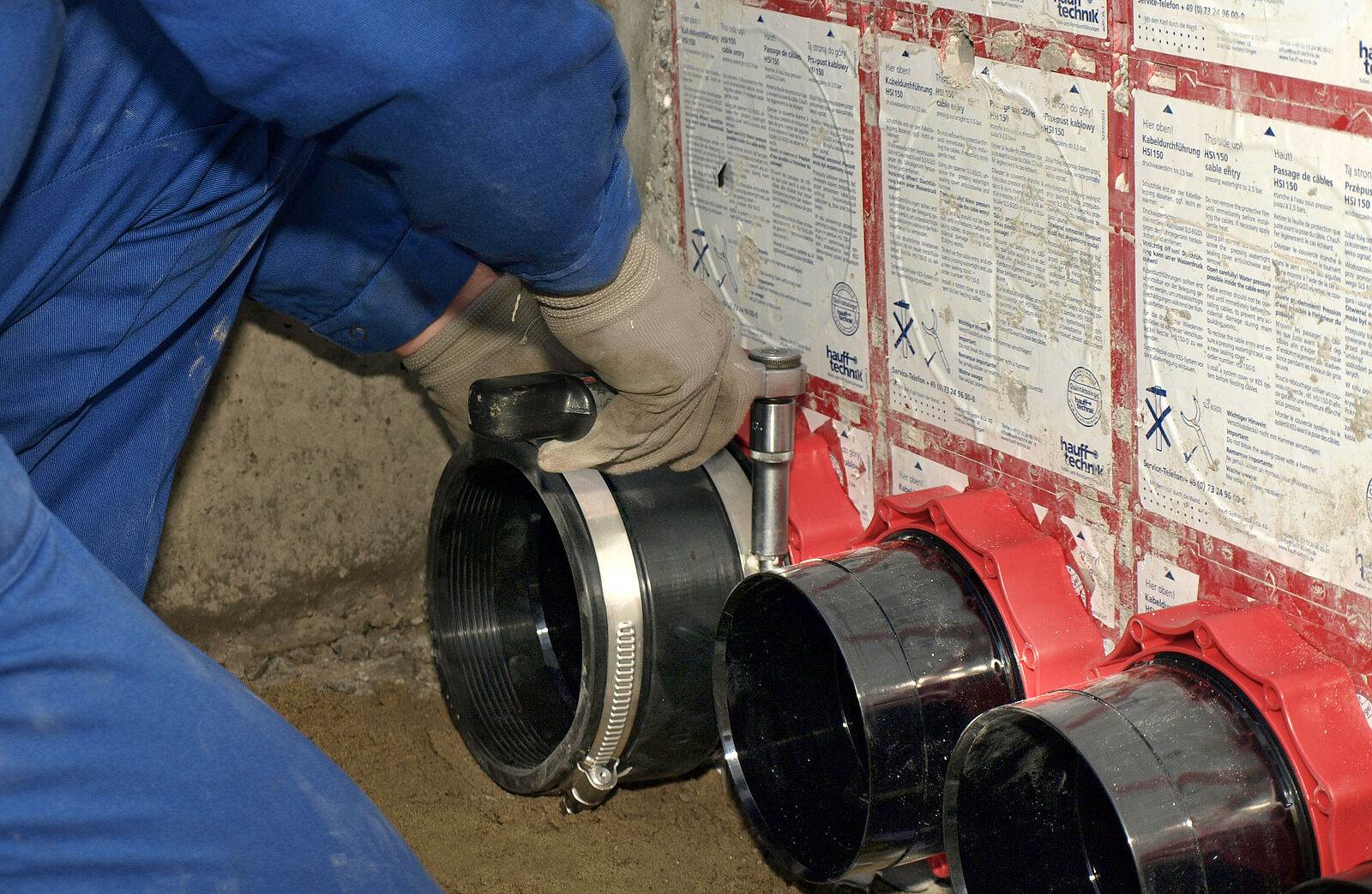 Installation service by HauffTechnik Nationwide installation service